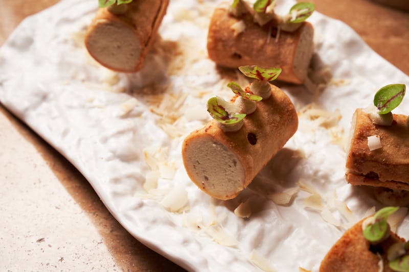 Sicilian cannoli with ricotta